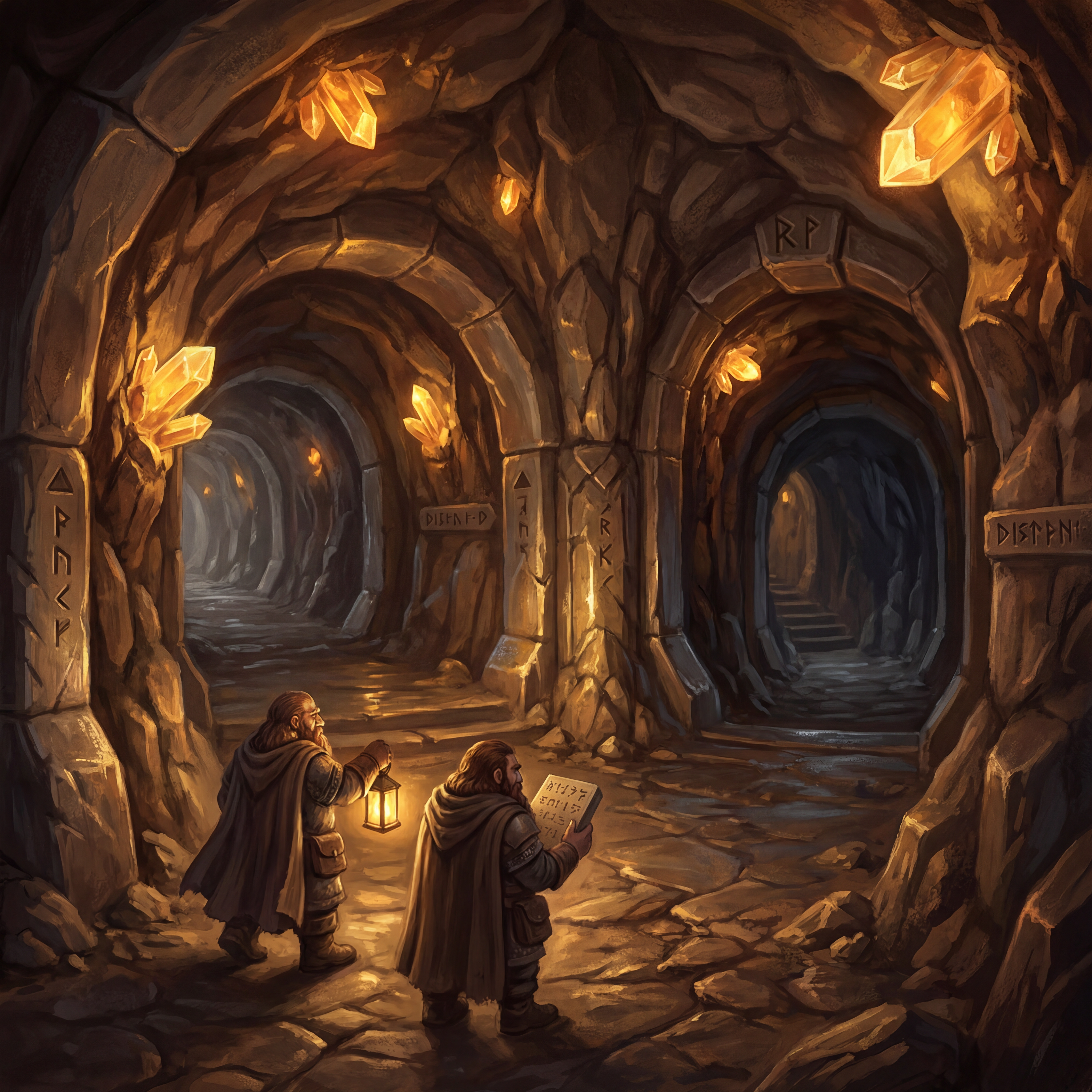 The Dwarven Tunnel Network
